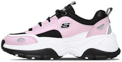 (Women) Skechers Kozmiks Running Shoes White/Pink 88888327-PKBK (Women) Skechers Kozmiks Running Shoes White/Pink 88888327-PKBK