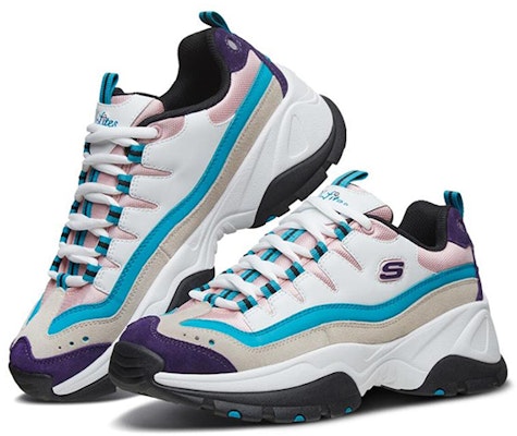 (Women) Skechers Kozmiks Sneakers Blue 88888354-MULT Order (Women) Skechers Kozmiks Sneakers Blue 88888354-MULT