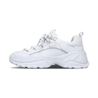 (W) Skechers Kozmiks Low Running Shoes White