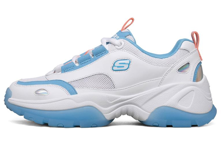 (Women) Skechers Kozmiks White/Blue 88888407-WBL