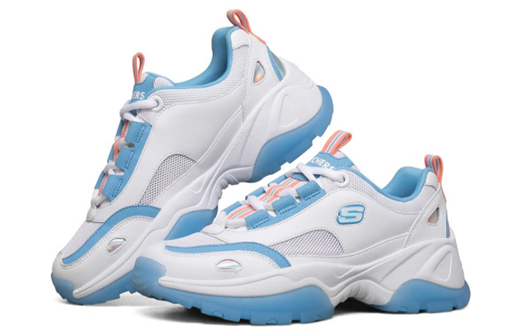 Lookbook (W) Skechers Kozmiks Blanc/Bleu 88888407-WBL