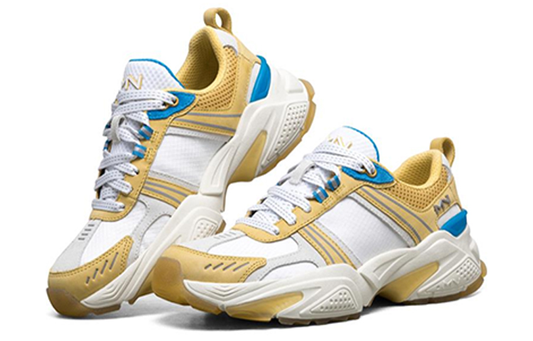 (W) Skechers Kraz Yellow/White/Blue 圖 3