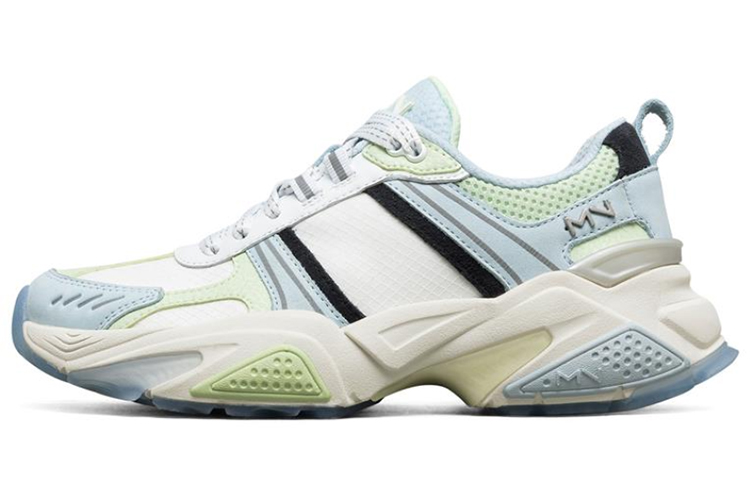 (Women) Skechers Kraz White/Blue 133001-BLMT