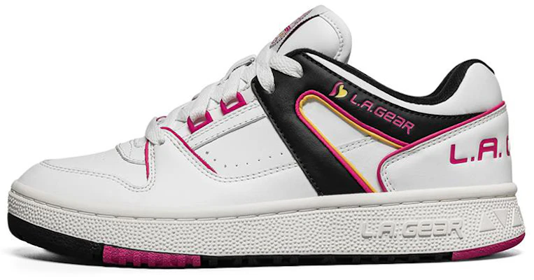 (W) Skechers L.A. Gear Rendah 'Putih Peach Merah' 155061-WBHP Buy (W) Skechers L.A. Gear Rendah 'Putih Peach Merah' 155061-WBHP