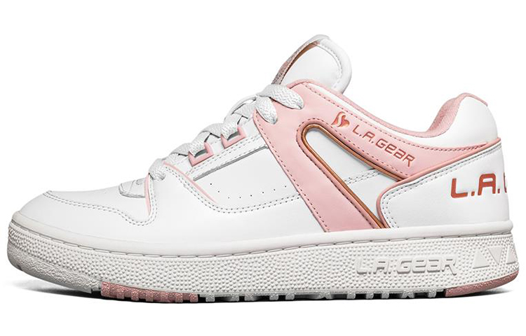 (Women) Skechers L.A. Gear Low 'White Pink' 155061-WLPK