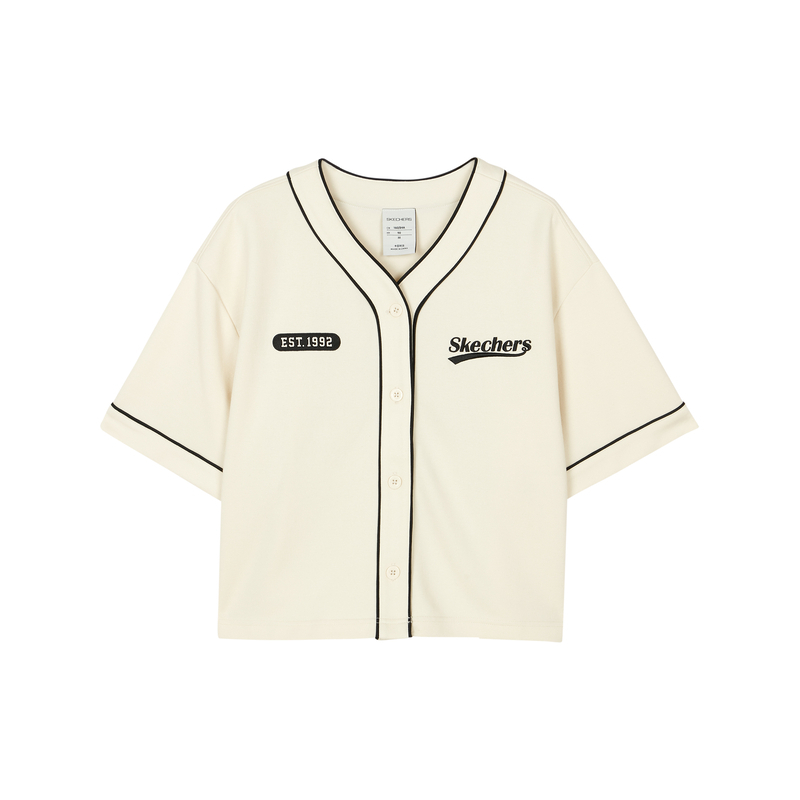 (Women) Skechers Laughing Monster Series Trendy 3/4 Sleeve Baseball Jacket. L322W015-029Y
