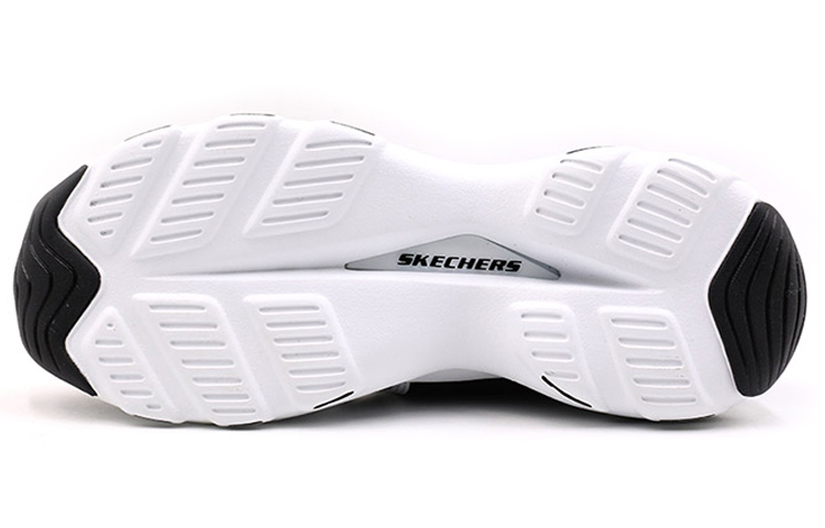 Shop (W) Skechers Gaya Hidup Rendah 'Hitam Putih' 66666112-BLK