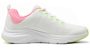 Skechers 舒適萬用 耐磨回彈 低筒 生活休閒鞋 女款 白粉黃 Order Skechers 舒適萬用 耐磨回彈 低筒 生活休閒鞋 女款 白粉黃