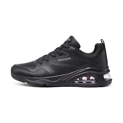 (W) Skechers Lifestyle Series Low 'CMFT Slip-Resistant Lightweight Casual Black'