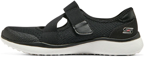 (Women) Skechers Lightweight Sports Shoes 'Black White' 896097-BKW (Women) Skechers Lightweight Sports Shoes 'Black White' 896097-BKW