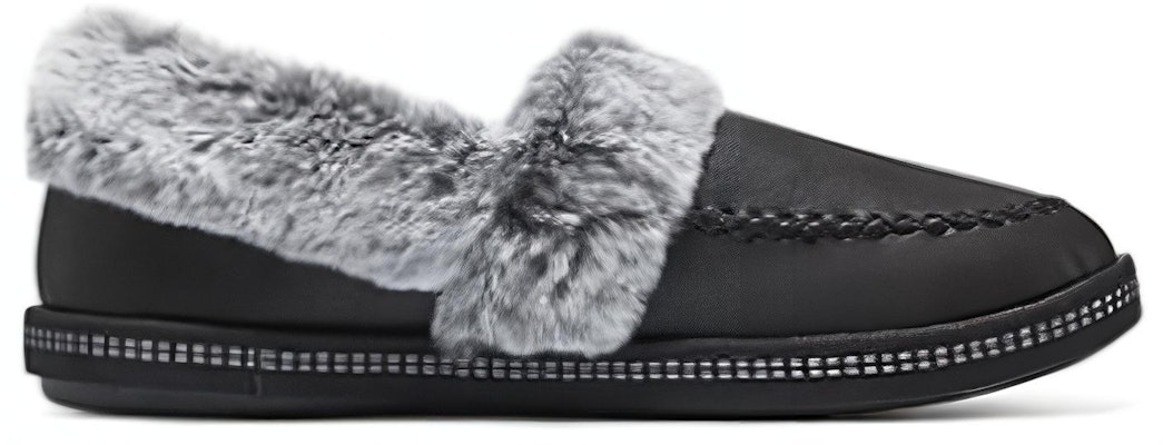 (Women) Skechers Loafer 'Black Fleece-Lined' 167622-BLK Order (Women) Skechers Loafer 'Black Fleece-Lined' 167622-BLK