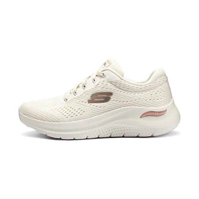 (W) Skechers Low-Top 'Beige'