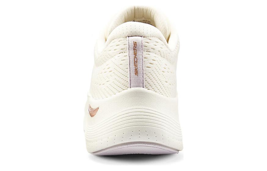 Shop Skechers 舒適百搭 減震防滑耐磨輕便 低筒 日常休閒鞋 女款 米色