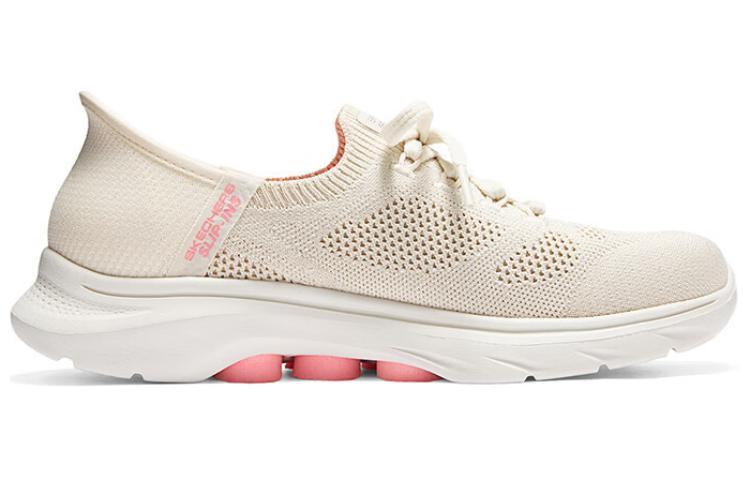 Order (W) スケッチャーズ 低反発ベージュ (Sukecchaazu Teihanpatsu Beeju) 125213-OFPK