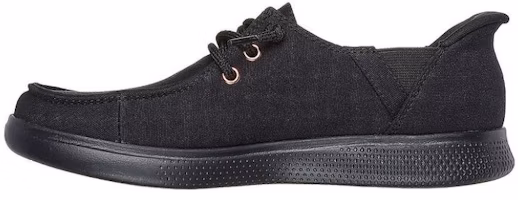 (Women) Skechers Low-Top 'Black Lifestyle Casual' 114814-BBK (Women) Skechers Low-Top 'Black Lifestyle Casual' 114814-BBK