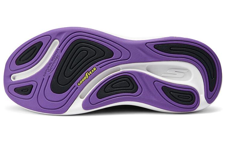 Purchase (W) スケッチャーズ ローカット 黒紫 129260-BKPR