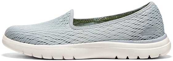 (Women) Skechers Low-Top 'Blue-White' 136505-GRY (Women) Skechers Low-Top 'Blue-White' 136505-GRY