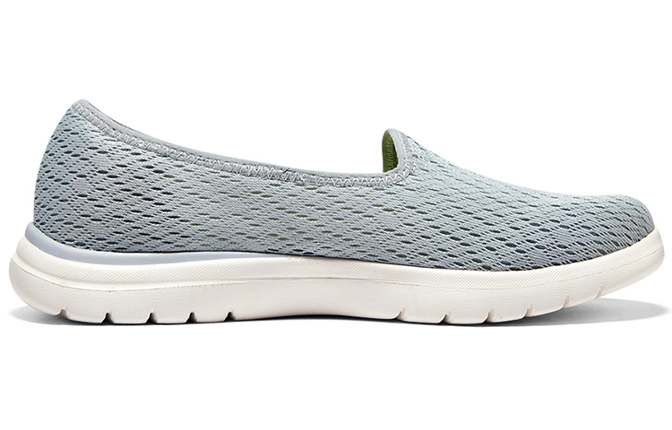 Order (W) Skechers Low-Top 'Biru-Putih' 136505-GRY