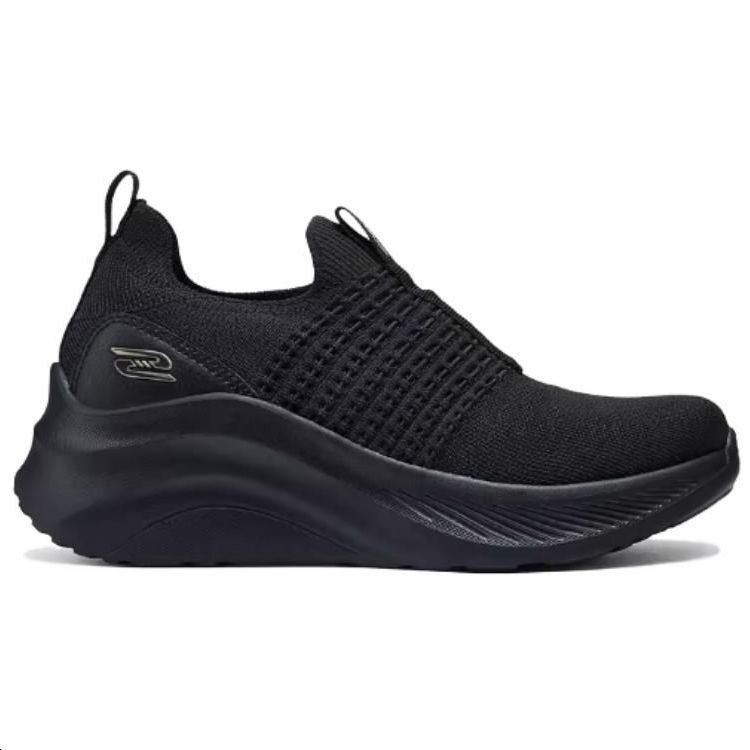 Order (W) Skechers Low-Top 'Comodidad Versátil Negra' 117514-BBK