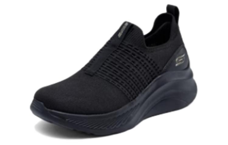 Lookbook (W) Skechers Low-Top 'Comodidad Versátil Negra' 117514-BBK