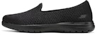 (Women) Skechers Low-Top Lifestyle 'Sleek Black' 136408-BBK