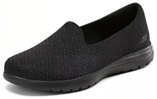 Skechers 簡約百搭 透氣輕便 低筒 生活休閒鞋 女款 黑色 Lookbook Skechers 簡約百搭 透氣輕便 低筒 生活休閒鞋 女款 黑色