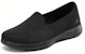 (Women) Skechers Low-Top Lifestyle 'Sleek Black' 136408-BBK