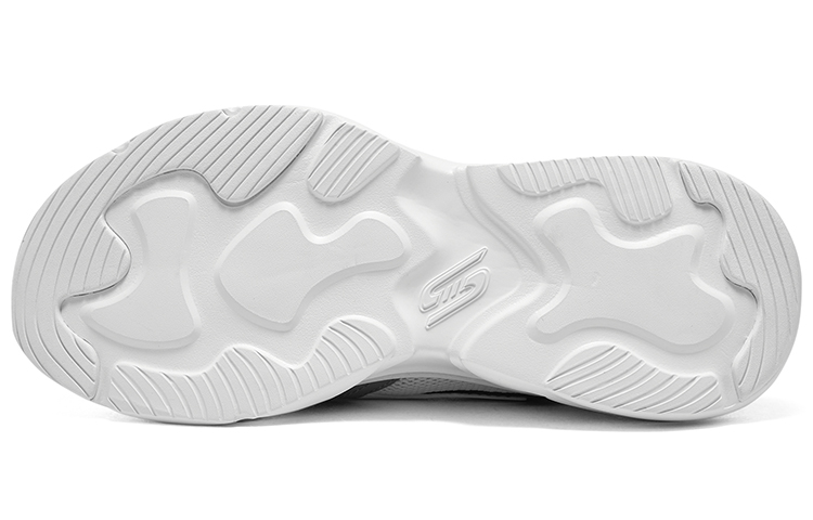 Details for (W) 斯凯奇低帮休闲运动鞋“白灰” 117366-WMLT