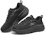 (W) Skechers Kasut Lari Paras Rendah 'Hitam' 129501-BKBL