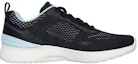 Order (W) Skechers Low-Top Lari 'Keselesaan Hitam' 150154-BKLB