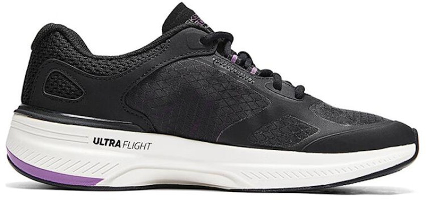 (W) Skechers Low-Top Running 'Hitam Ungu' 129113-BKPR Order (W) Skechers Low-Top Running 'Hitam Ungu' 129113-BKPR