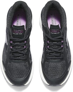 (W) スケッチャーズ ローカット ランニング (黒/紫) 129113-BKPR Lookbook (W) スケッチャーズ ローカット ランニング (黒/紫) 129113-BKPR