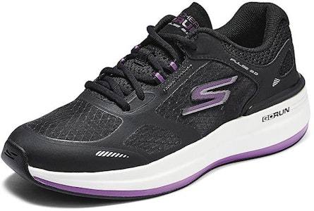 (W) スケッチャーズ ローカット ランニング (黒/紫) 129113-BKPR Shop (W) スケッチャーズ ローカット ランニング (黒/紫) 129113-BKPR