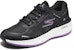 (W) Skechers Low-Top Lari 'Hitam Ungu' 129113-BKPR