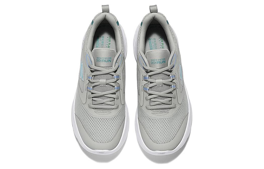 Shop (W) Skechers Zapatillas Bajas Running 'Gris Verde' 129442-GYAQ