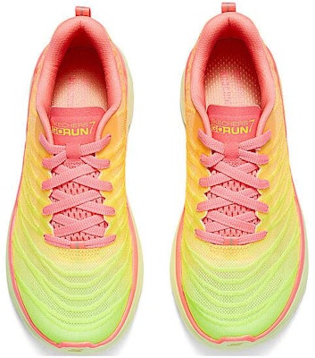 (W) Skechers Sepatu Lari Wanita Low-Top 'Pink' 129347-PKLM Lookbook (W) Skechers Sepatu Lari Wanita Low-Top 'Pink' 129347-PKLM
