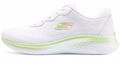 (Women) Skechers Low-Top Running 'White Yellow' 150010-WLM (Women) Skechers Low-Top Running 'White Yellow' 150010-WLM
