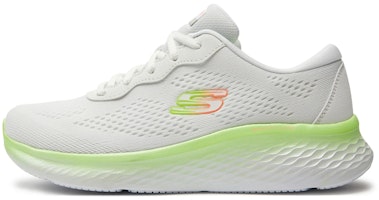 (Women) Skechers Low-Top Running 'White Yellow' 150010-WLM (Women) Skechers Low-Top Running 'White Yellow' 150010-WLM