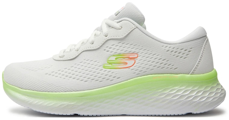 (Women) Skechers Low-Top Running 'White Yellow' 150010-WLM Buy (Women) Skechers Low-Top Running 'White Yellow' 150010-WLM