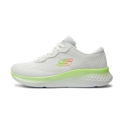 (W) Skechers Low-Top Running 'White Yellow'