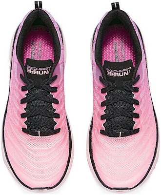 (W) Sepatu Lari Skechers Low-Top 'Hitam Pink' 129347-BKPK Lookbook (W) Sepatu Lari Skechers Low-Top 'Hitam Pink' 129347-BKPK