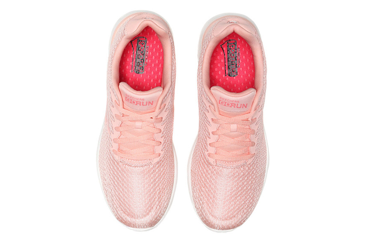 Shop (W) スケッチャーズ ローカット ランニングシューズ (ピンク) 15292-LTPK