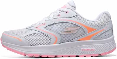 (Women) Skechers Low-Top Running Shoes 'White Pink' 896225-WPK (Women) Skechers Low-Top Running Shoes 'White Pink' 896225-WPK