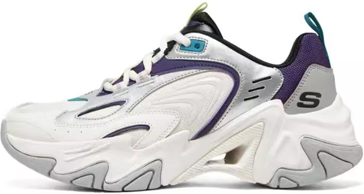 women-skechers-low-top-running-sneaker-white-purple-894255-wmlt