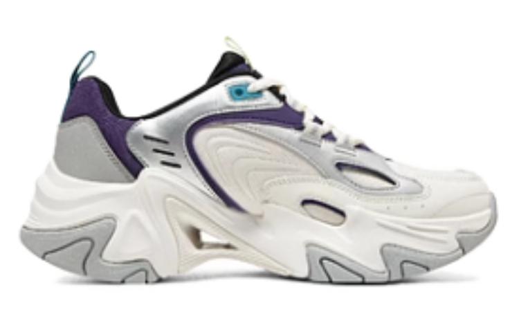 (W) Skechers Low-Top Running Sneaker 'White Purple' 圖 2