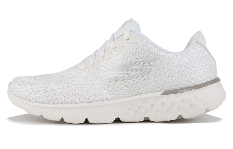 (Women) Skechers Low-Top Running Sneakers 'Cream' 15292-OFWT