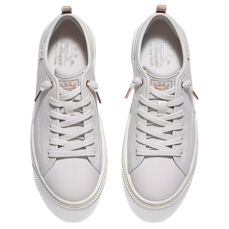 Lookbook (Women) Skechers Low-Top Skate 'Versatile Beige' 114642-OFWT