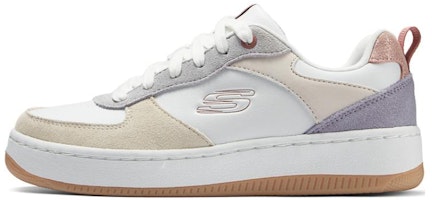 (Women) Skechers Low-Top Skate Shoes 'Light Purple' 185035-WPKL (Women) Skechers Low-Top Skate Shoes 'Light Purple' 185035-WPKL