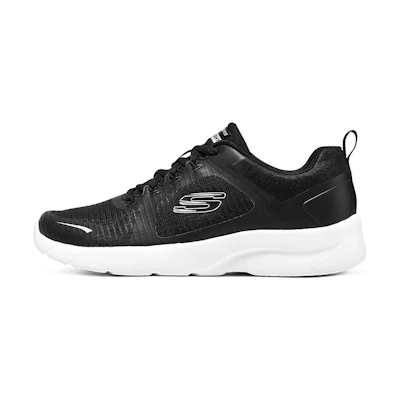 (W) Skechers Low-Top Sneaker 'Black'