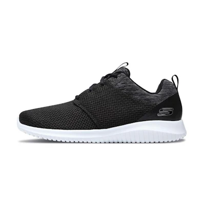 (W) Skechers Low-Top Sneaker 'Black and White'